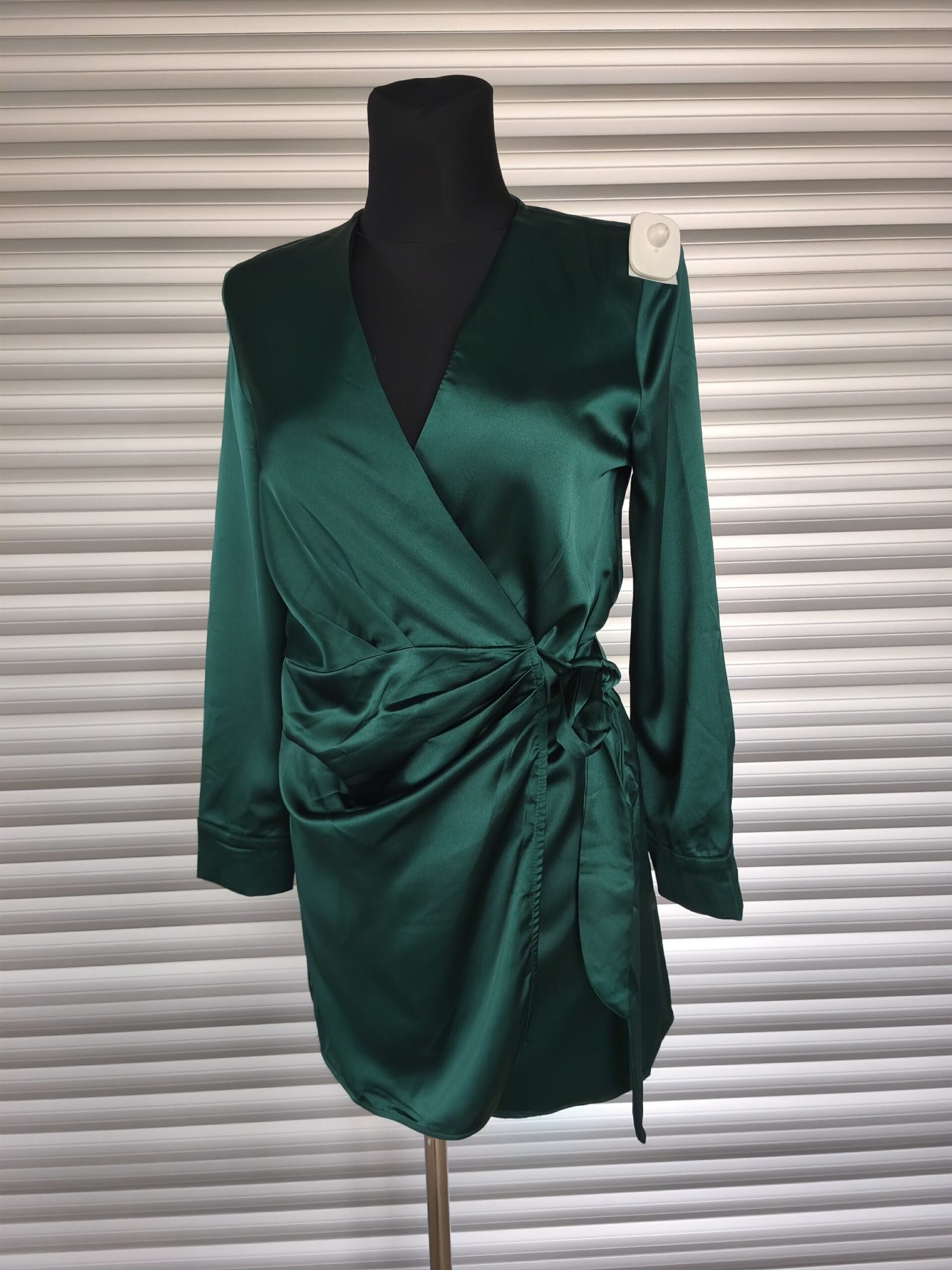 Smaragdo spalvos suknelė! Dydis S! - Image 3