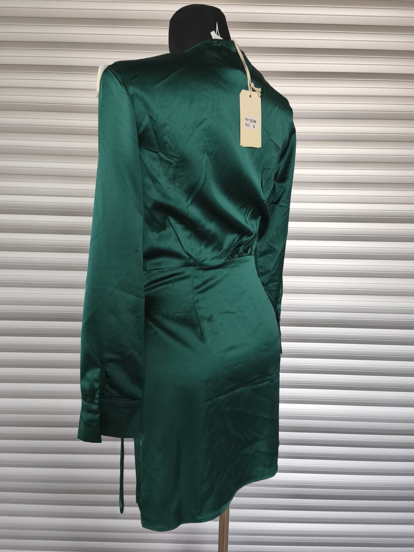 Smaragdo spalvos suknelė! Dydis S! - Image 4